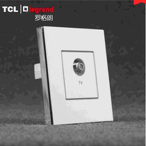TCL switch socket panel A8 series silver side one broadband TV with branch F connector digital TV