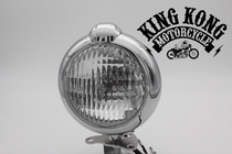 BOBBER CHOPPER retro modified motorcycle with hat bump headlight headlight Nanjing King Kong car