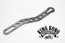 Motorcycle exhaust pipe multi-angle chain connection fixed installation adjustable bracket Nanjing King Kong car