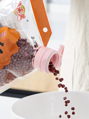 Японская сумка с едой, герметичная, молоко, порошко, выписка, пластиковая закуска приправа чайная печать свежее и влажно-защитное инструмент