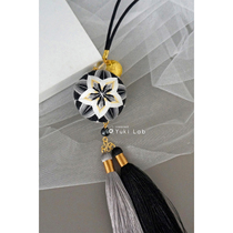 Primary Huai Xu hand ball DIY material bag Chinese style Cuju embroidery pendant car hanging bag hanging