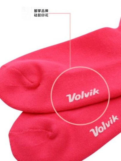 Volvik – chaussettes de golf pour femmes, colorées, confortables, respirantes, solides, mi-mollet, sport, nouveau style, corée du sud