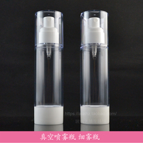 15ML 30ML 50ML 80ML 100ML transparent spray bottle vacuum bottle Lotion Toner ultrafine mist