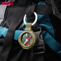 KANPAS small size outdoor compass keychain mountaineering waterproof drop-proof portable mini finger North needle