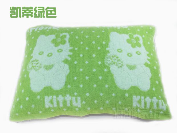 Khăn bông đơn tinh khiết dày 9 nhân dân tệ 1 đôi Hai cặp khăn treo thoải mái xác thực nhà sản xuất giảm giá mua thêm - Khăn gối vỏ gối