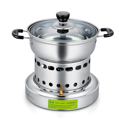 Gold Star Energy Saving Liquid Alcohol Stove Hotel Fire Pan Store Bean Fattening Cow Buffet Hot Pot Plus Coarse Core Lover Pot-Taobao