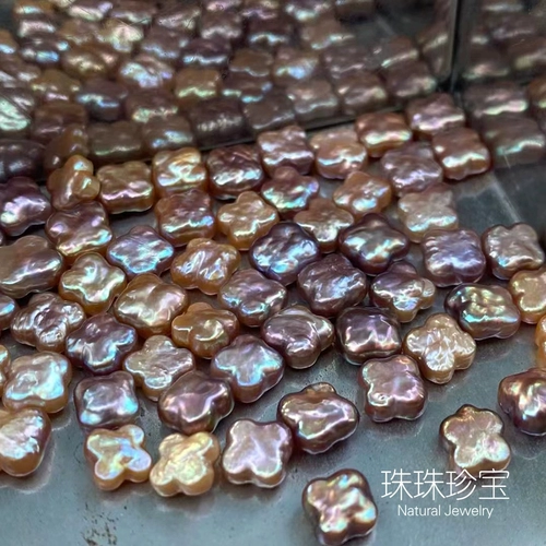 Маленький натуральный счастливый клевер, серьги ручной работы, DIY, заготовка