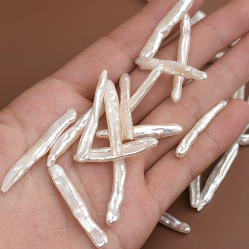 Бусины из жемчуга, аксессуар ручной работы