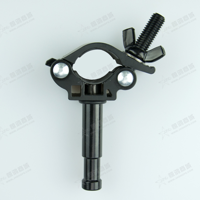 Pipe Clamp with A-Type Standard Light Fixture Connector, Suitable for Supporting and Hanging Film and Television Lighting Fixtures on Pipe Fittings