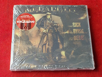 3D cover Megadeth The Sick The Dying And The Dead OM version unopened