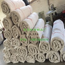 Thickened white canvas insulation quilt road transportation insulation quilt greenhouse insulation tarpaulin road maintenance quilt