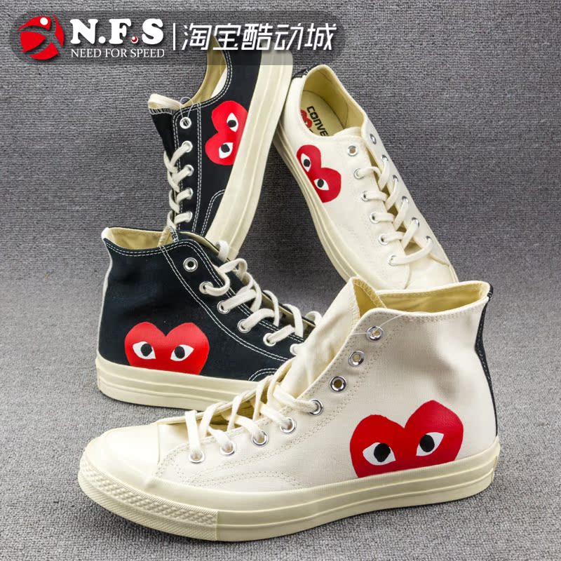 CDG CHƠI x Converse Converse năm 1970 Samsung chuẩn Rei Kawakubo giày vải 150204c shop giày thể thao nam
