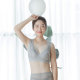 Vest-style bra, no wires, zero restraint, thin, traceless lace push-up sleep bra, women's cup size, small breasts