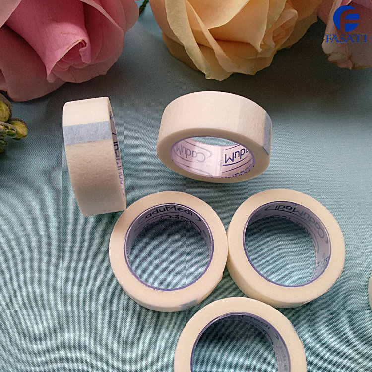 1.25cm*9m敷料无纺布纸质胶布带手撕 不翘边睫毛美容隔离微孔透气
