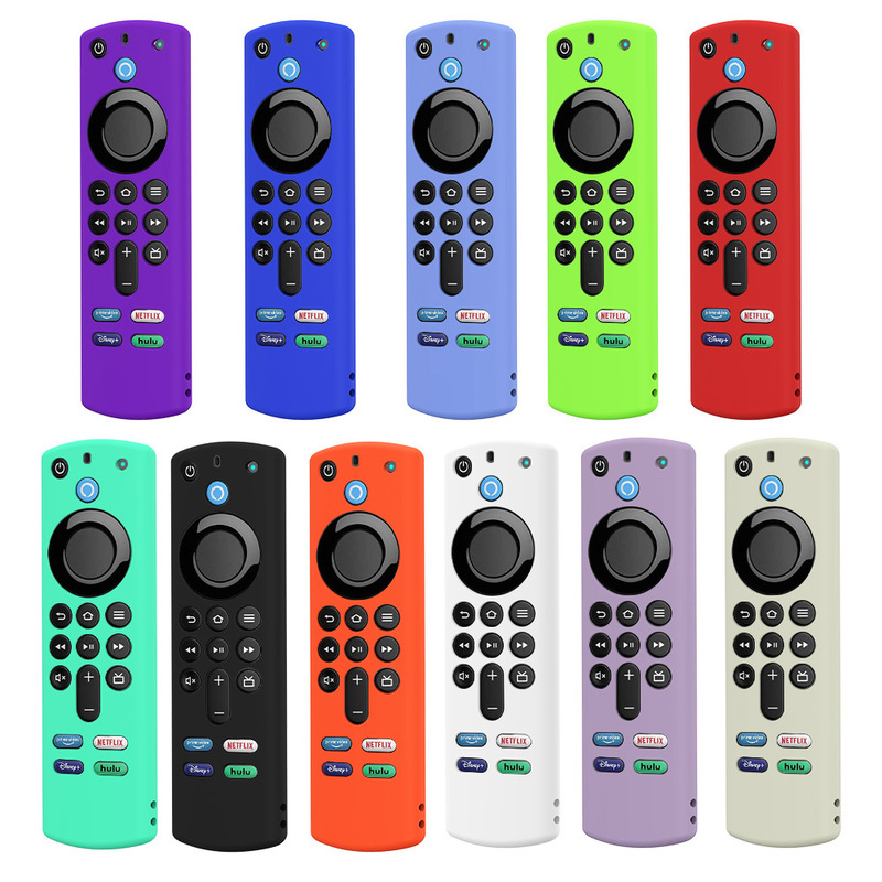 Suitable for Amazon Alexa Voice Remote 3Rd Gen Remote Control Silicone Protective Cover