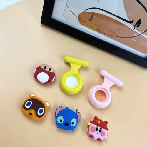 Apple, силиконовый детский защитный чехол, брошь, милая булавка