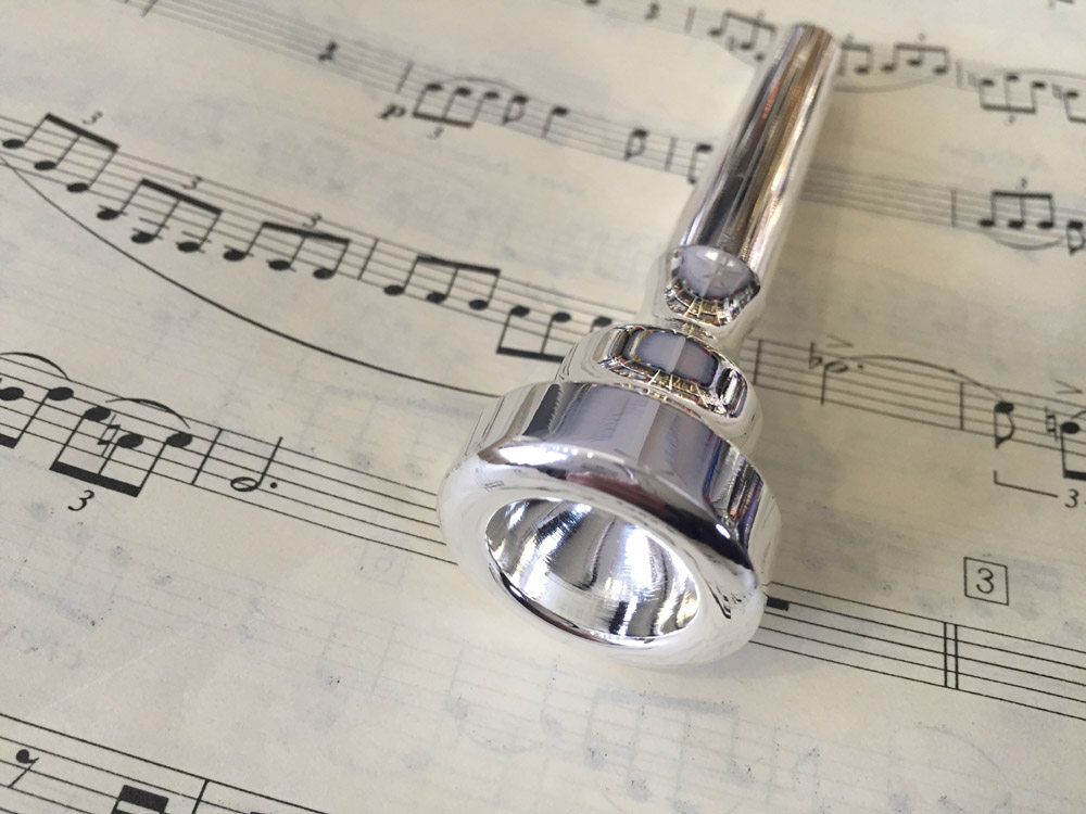 Musical instrument small mouth three-tone mouth silver-plated mouth musical instrument accessories bar ha mouth high-end performance 5C mouth