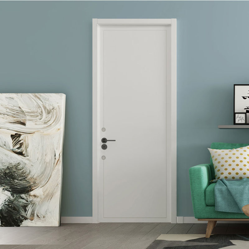 TATA wooden door simple and stylish interior door bedroom room door solid wood composite paint-free custom wooden door