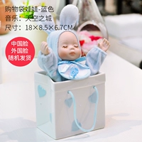 Сумка для покупок голубое город