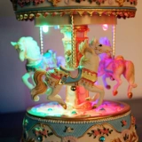 Крутящаяся детская музыкальная шкатулка для мальчиков и девочек, креативный подарок, подарок на день рождения