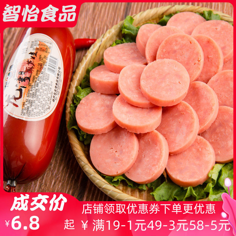 Northeast specialties of the old Liaoxi flavor Longwan sausage gourd baby starch sausage noodles leisure snacks 6 sticks