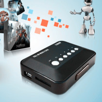 Hard disk Mini lossless audio and video media USB small player TV movie HD advertising machine 3d Blu-ray video