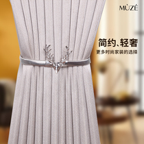 Curtain Strap Nordic Style Deer Head Deer Corner Spring Free to punch creative curtain buckle