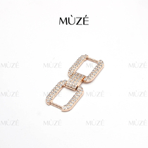 Strap with drill alloy buckle clothing accessories Accessories Hair Accessories Hairstyle Hairdressedresses Dress Accessories 100 Matching Accessories