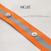 Curtain fabric webbing nail pearl light luxury now style Lace color small edge curtain head decoration