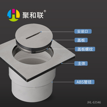 304 stainless steel floor drain cleaning port Sewer drain inspection port DN75 110 160 cleaning access port