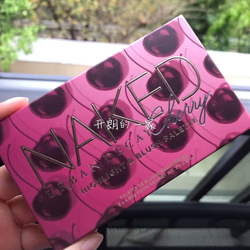 Hoa Kỳ phân rã đô thị thành phố phân rã UD cherry hạn chế anh đào ánh sáng cao ba màu - Blush / Cochineal phấn má hồng the face shop