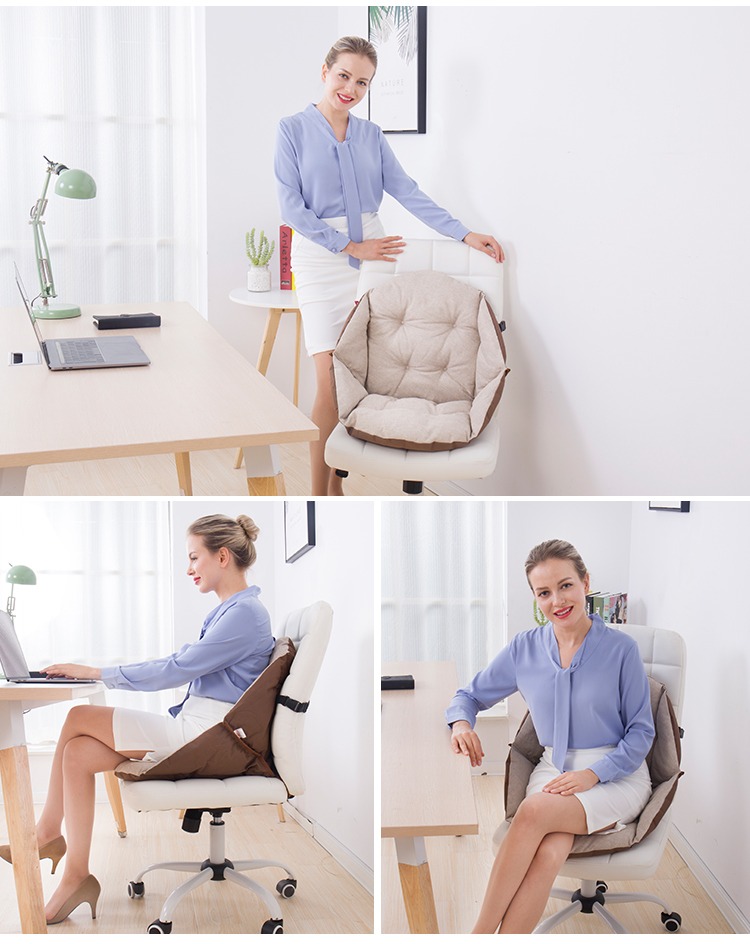 Một đệm Ghế băng ghế văn phòng đệm eo đệm tựa lưng ăn PC wicker ghế đệm sinh viên Xiêm - Ghế đệm / đệm Sofa nệm mút d40