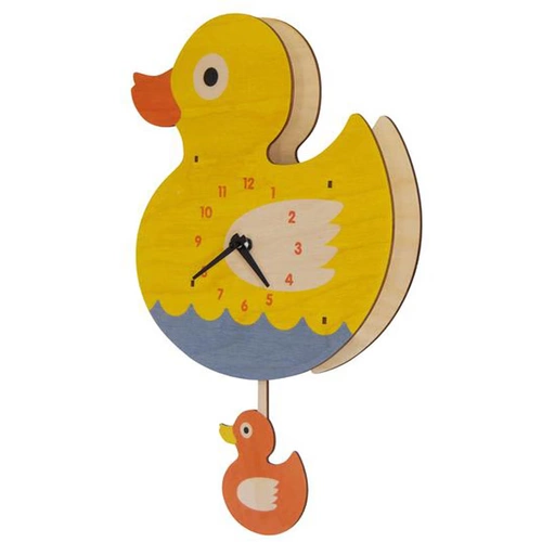 Американская современная лось творческая висящая часовая стена -деревянные мультипликационные часы детская комната, принося животные часы x