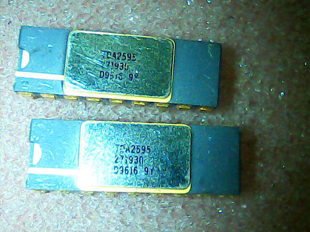 TDA2595 Collection Old CPU Antique Computer Accessories Welcome Advice