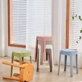 Детский низкий стул мода маленькая скамейка для взрослых пластиковые толстые гостиные против стекла круглого табурета может сложить табурет для ванной комнаты