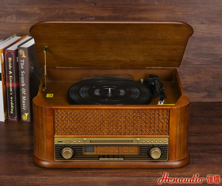 bán máy nghe nhạc đĩa than cổ	 Máy ghi âm LP Hengxin retro ghi âm máy nghe nhạc ghi đĩa cũ lỗi máy cd máy phát radio Bluetooth cassette - Máy hát 	đầu đĩa than denon dp-1200