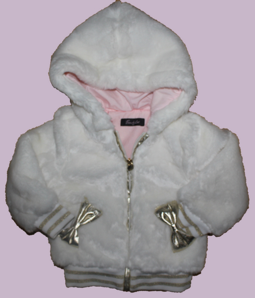 Manteau pour fille en flanelle - Ref 2162427 Image 6