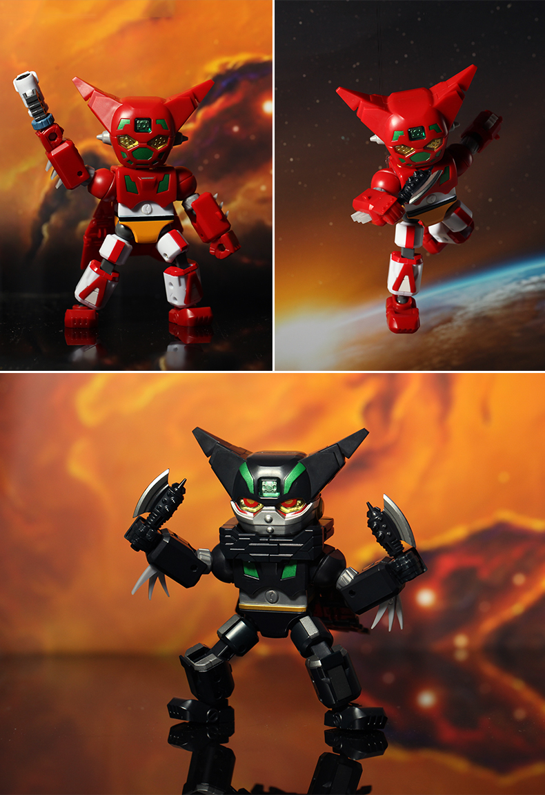 Robot 52etaYS Gaeta Số 1 Sany Wanneng Man Universal Blush Black Deformation Toy Model Biến - Gundam / Mech Model / Robot / Transformers bộ dụng cụ lắp ráp gundam
