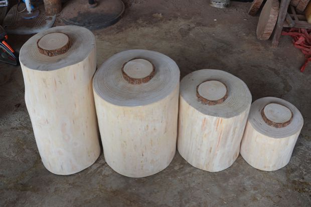 Trụ gỗ, trụ gỗ, gỗ đặc, trụ, gốc cây, gốc cây, khay trà, chân đế, chạm khắc gốc, bàn cà phê, phân gỗ, trụ trà - Các món ăn khao khát gốc bàn ghế gỗ gốc cây