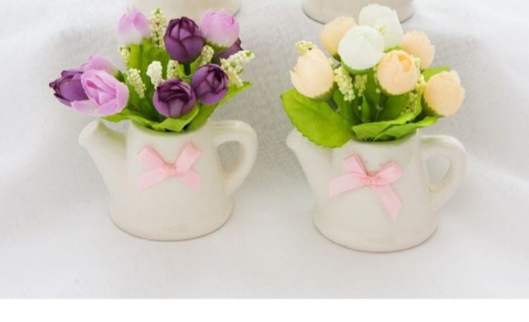 Nhật Bản phong cách nhỏ tươi cỏ giả chai lọ chai zakka sáng tạo văn phòng nhà hàng nhỏ đồ trang trí nhân tạo hoa giả - Trang trí nội thất phụ kiện trang trí phòng ngủ