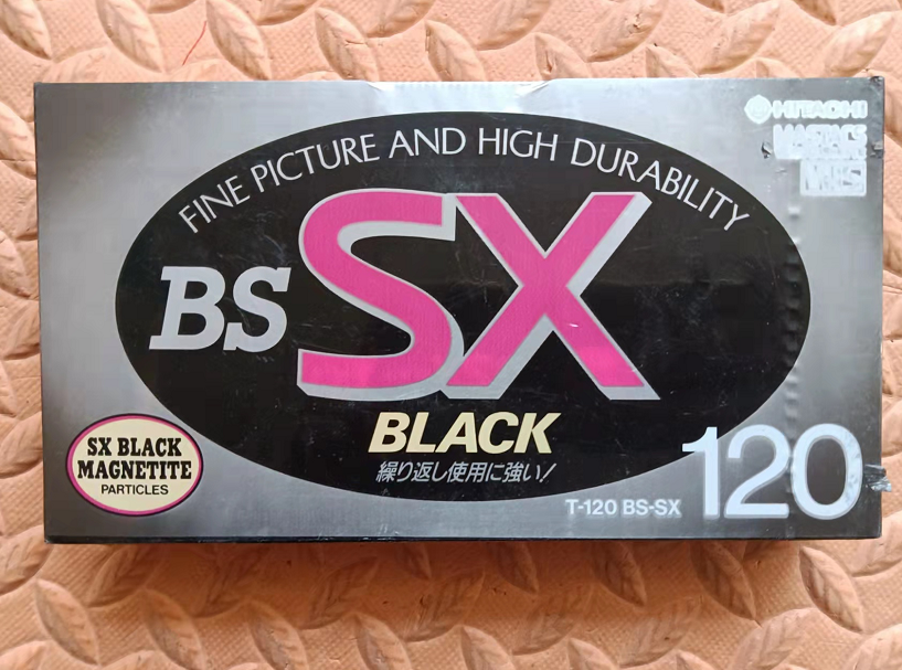 Hitachi HITACHI T-120 BS-SX VHS Blank Video