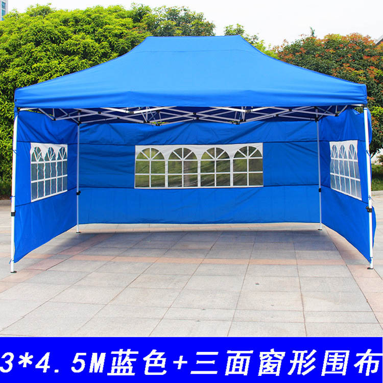 Quảng cáo ngoài trời in lều Xe ô tô mái hiên Mái hiên có thể thu vào quầy hàng bốn góc lều ô lớn - Lều / mái hiên / phụ kiện lều búa đóng cọc lều