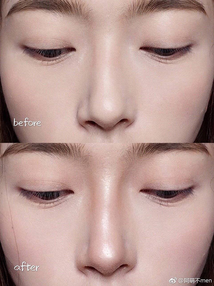 Korea Free Combination Two - color Eye Shadow 08 High - Light Nasal Mask Stereo Bright Shadow Palm Tune