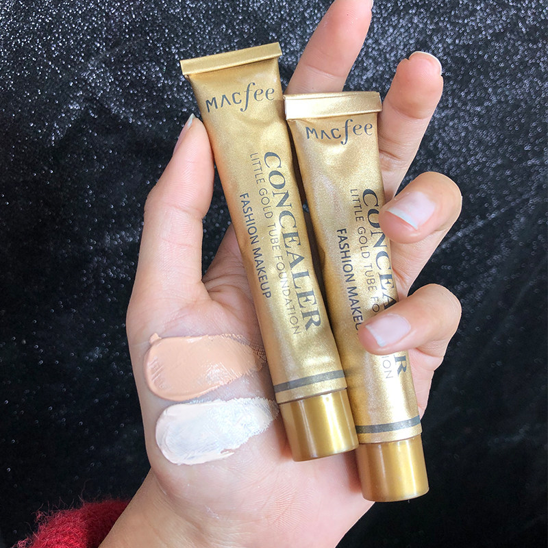 South Korea small gold tube concealment pen covers tattoo spottoo pimple printed face acne freckles powerful waterproof