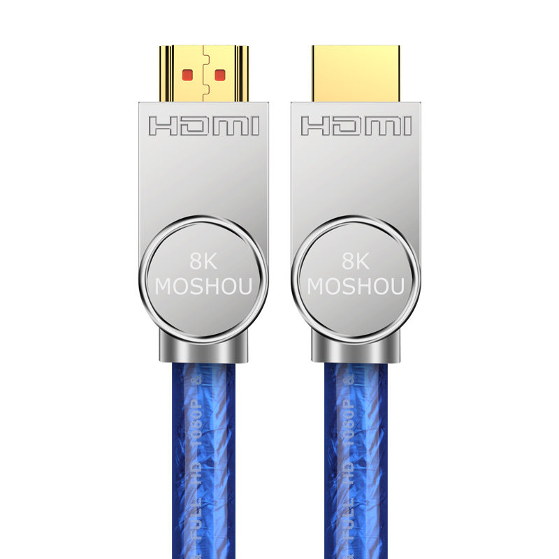 Warcraft HD HDMI cable 2 1 version 8K TV brain PS4 projection video cable 4K 2 0 fever grade high-definition cable