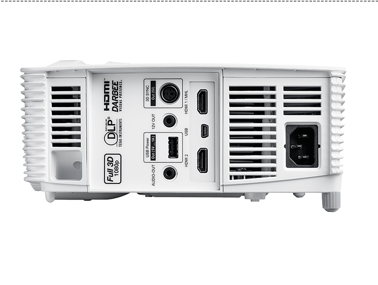Máy chiếu Optoma HD39Darbee máy chiếu độ sáng cao Blu-ray Máy chiếu 3d HD - Máy chiếu