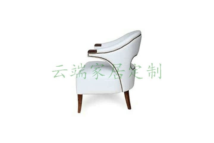 Gấu bắc cực ghế bành thiết kế nội thất custom lounge chair Bắc Âu cổ điển thẩm mỹ sofa đơn ghế