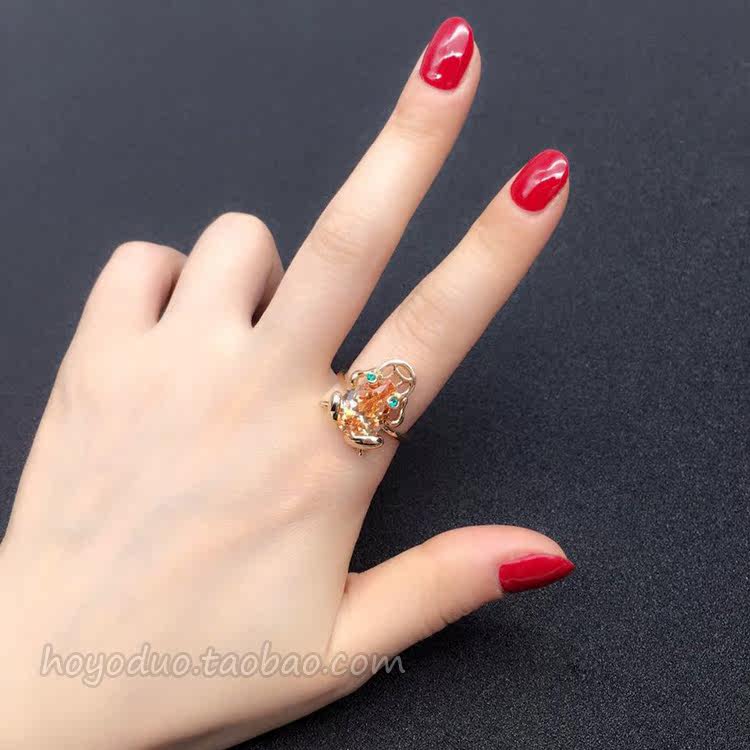 Bague Femme OTHER   en Alliage argent plaque plaque or - Ref 3088420 Image 9