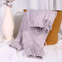Pajama pants women Spring and Autumn high quality cotton trousers cotton loose casual regular size outside wear home pants corset mouth