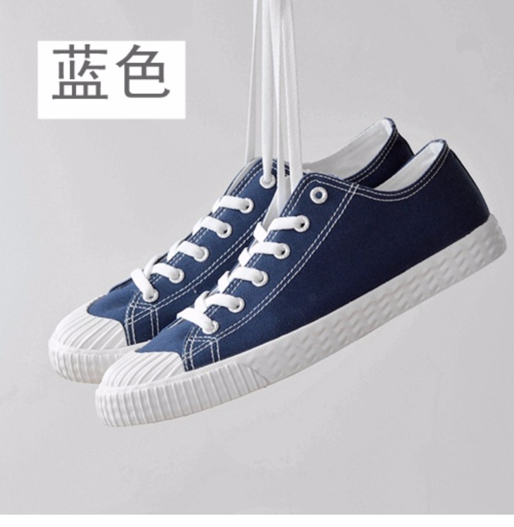 Feiyue bước nhảy trắng giày nữ nam phiên bản Pháp giày vải trắng đen Giày sinh viên hoang dã rắn màu Giày thông thường Hàn Quốc giày thể thao nữ màu trắng